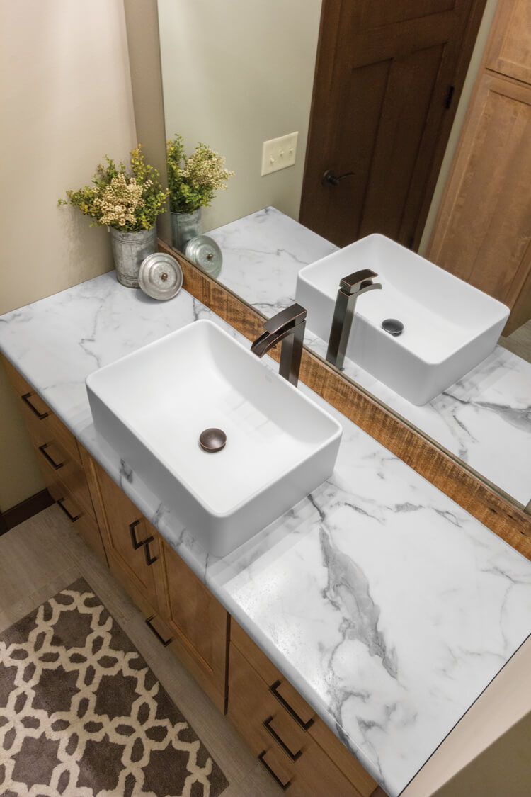 Calacatta Marble Scene