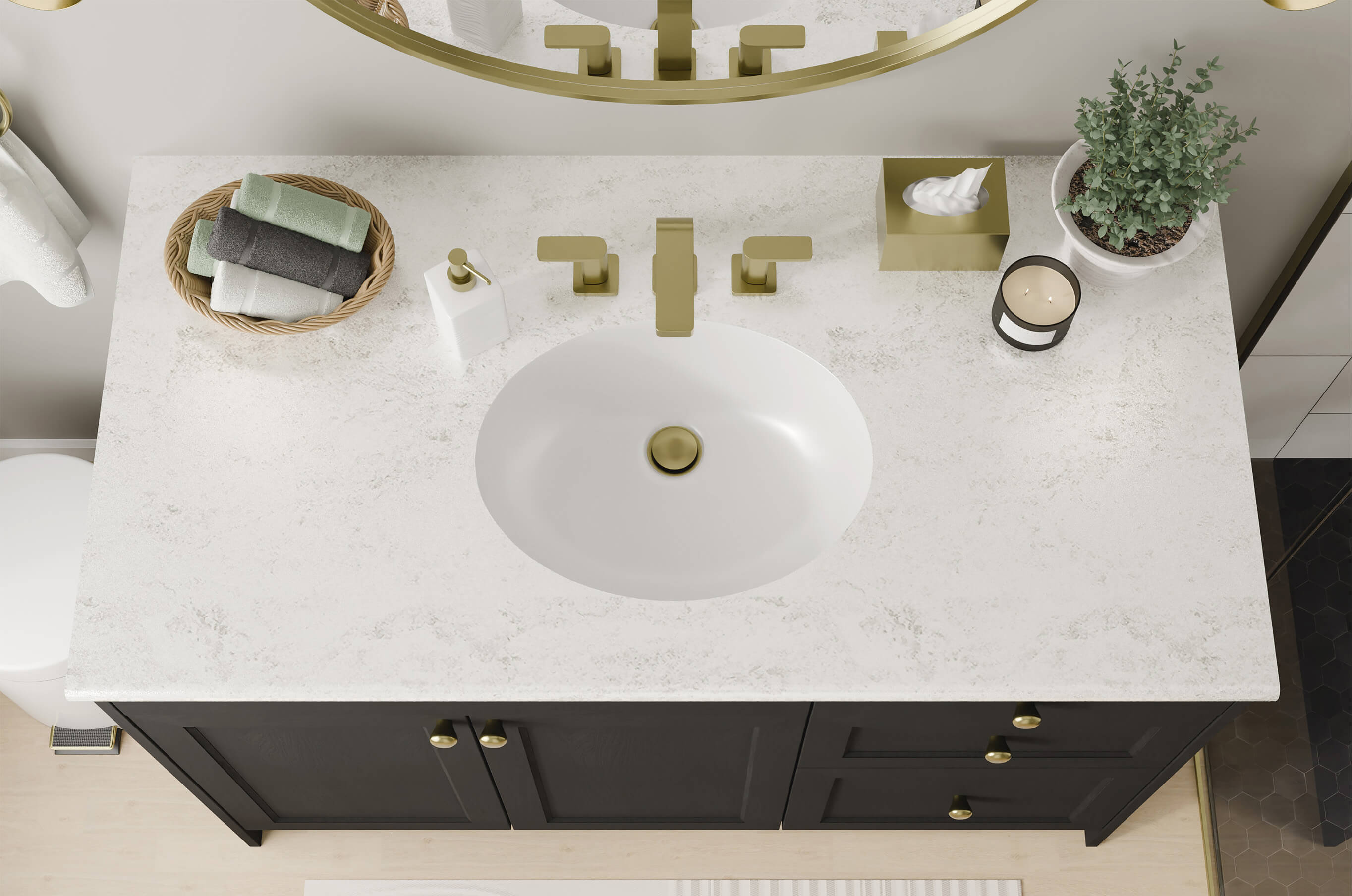 Crystal Quartzite Scene