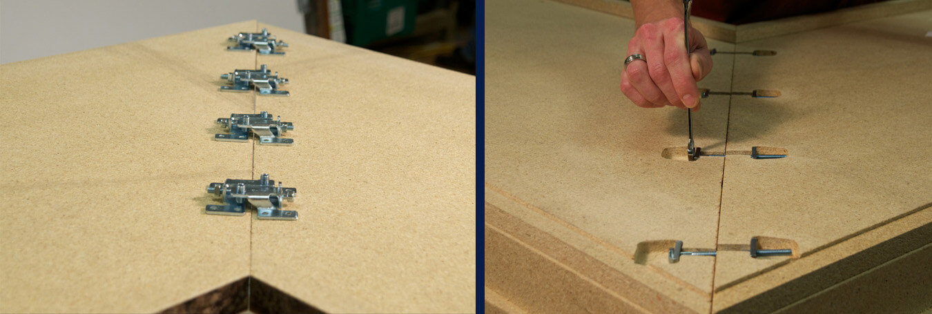 Assemble Miter And Field Joints