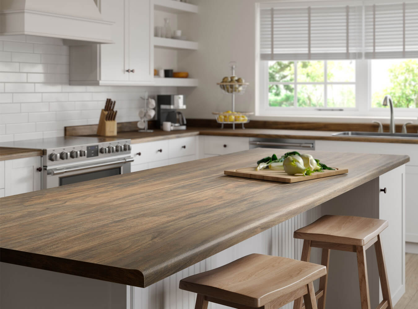 Quartz Countertop Kitchen Scene