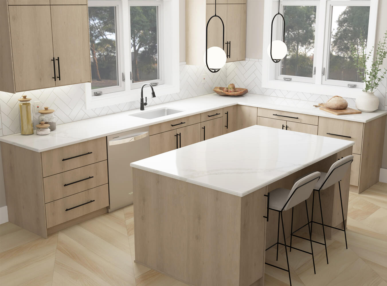 Kitchen Island Scene