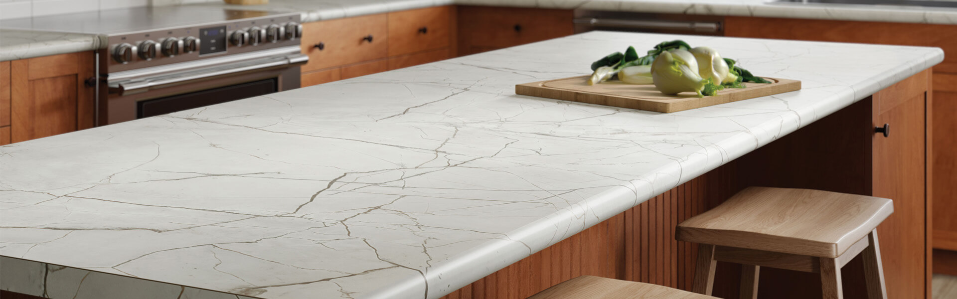 Fractured Marble Countertops Scene