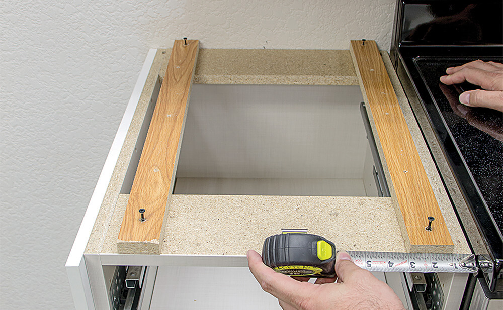 Installing Build Up Strips