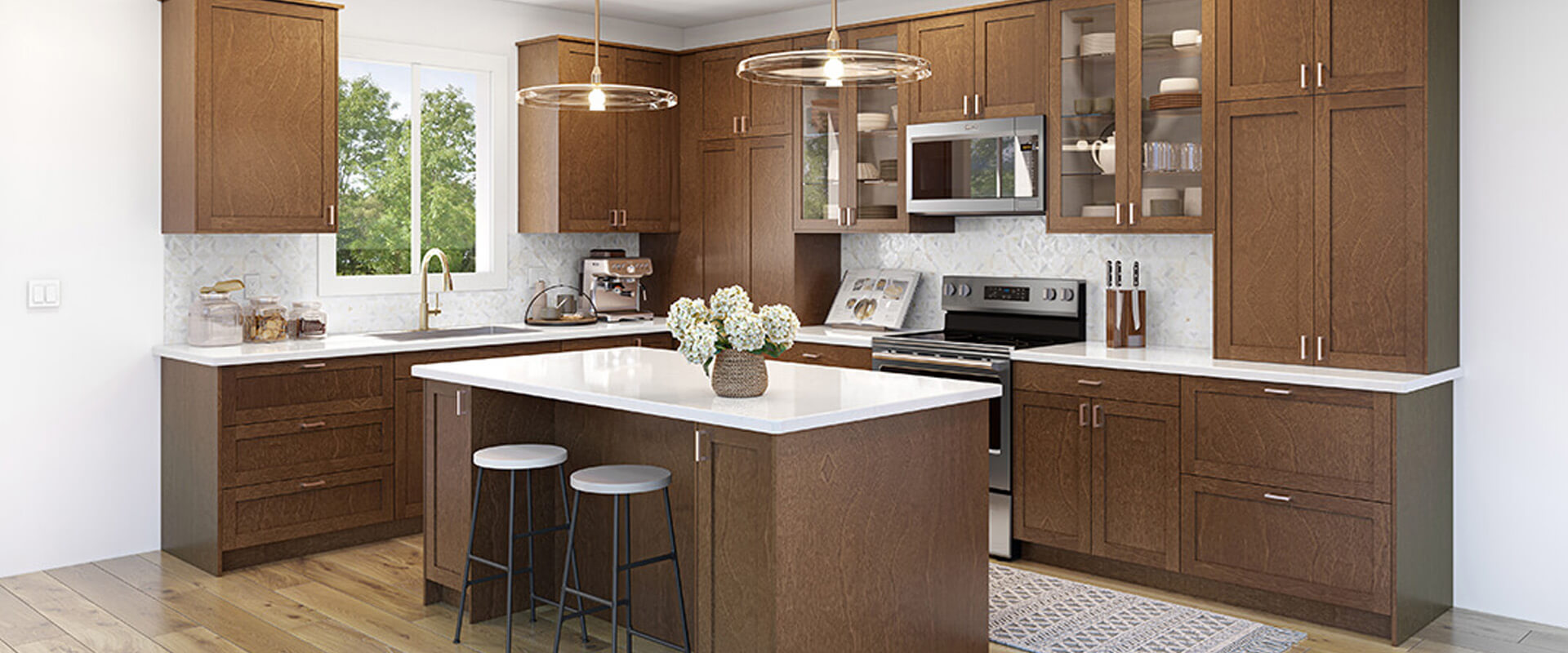 Halmstad Fawn Kitchen Scene