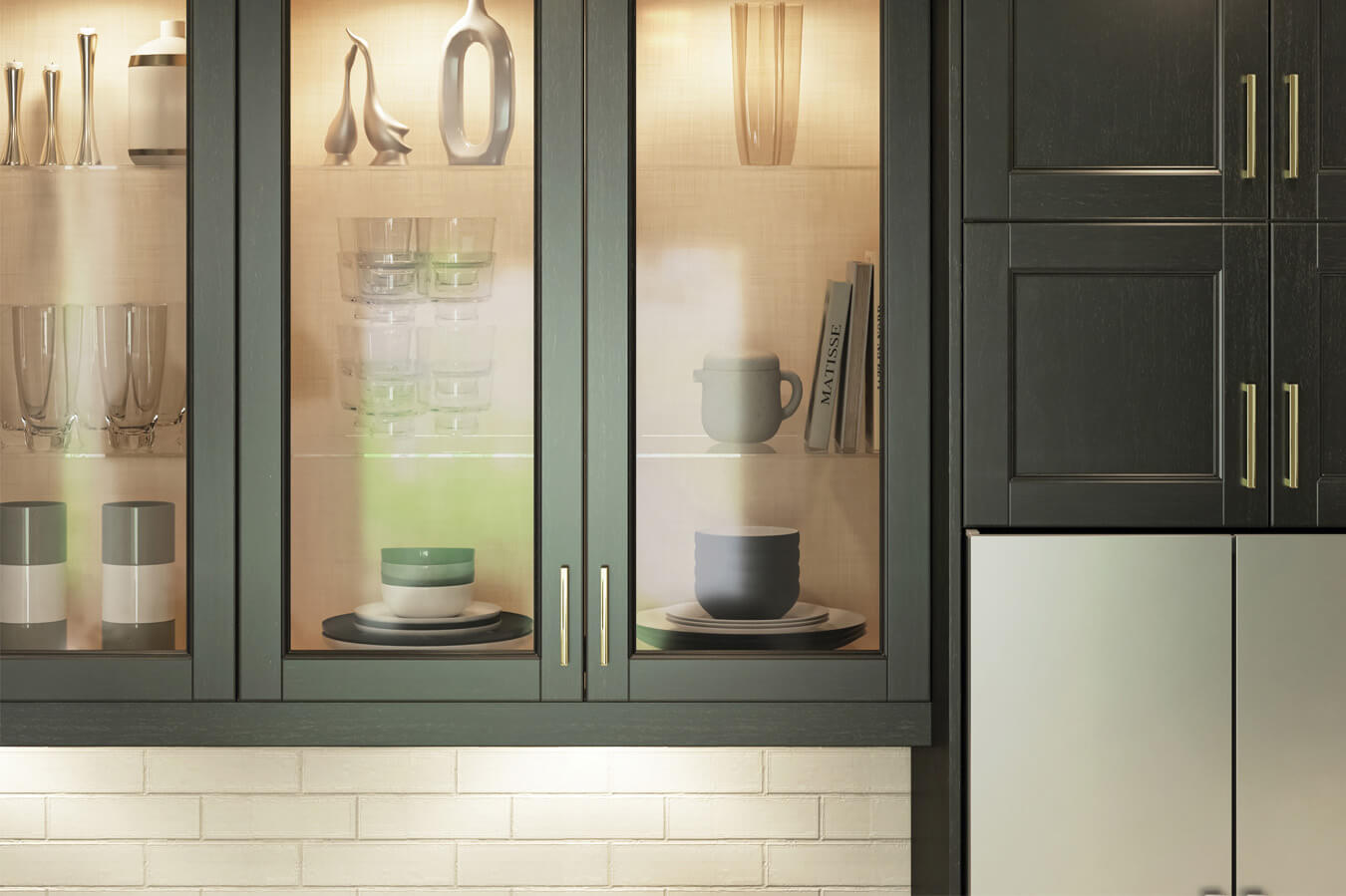 Sage Green Cabinets